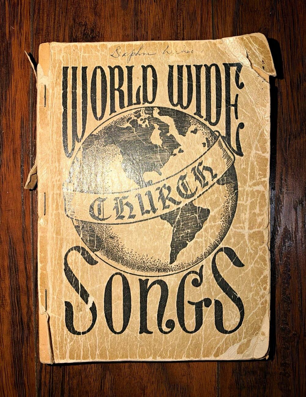 The Stamps Quartet World Wide Church Songs Choir Voice Song Book MPN 4366